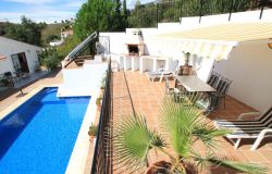 Pool mit Blick nach Westen